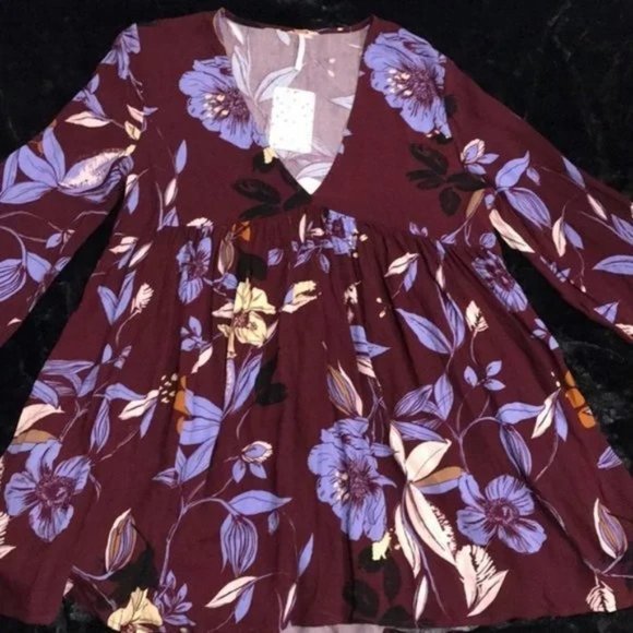 Free People Bella Printed Tunic. - Picture 4 of 9